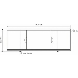 Ванна стальная Kaldewei Cayono Duo 724 Easy Clean 170x75 с экраном Emmy Валенсия и ножками в Москвe