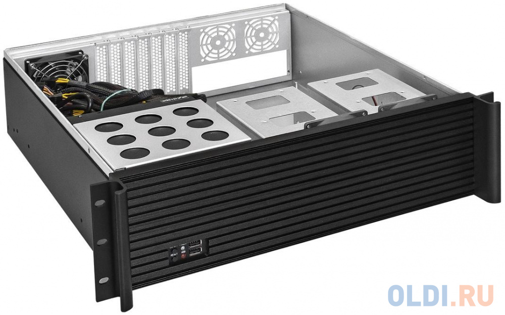 Серверный корпус ExeGate Pro 3U450-08 <RM 19", высота 3U, глубина 450, БП 900RADS, USB>