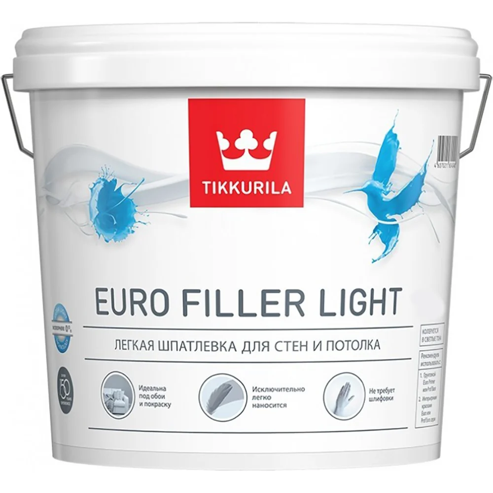 Легкая шпаклевка Tikkurila