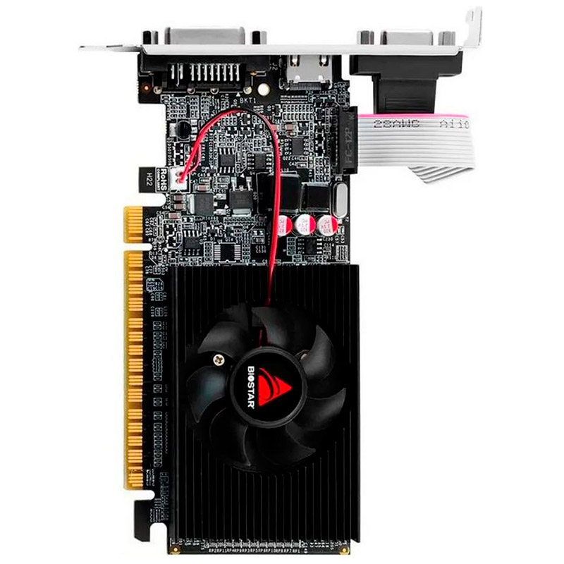 Видеокарта Biostar GeForce GT 730 2GB 700MHz PCI-E 2.0 2048Mb 1333MHz 128-bit DVI HDMI D-Sub VN7313THX1