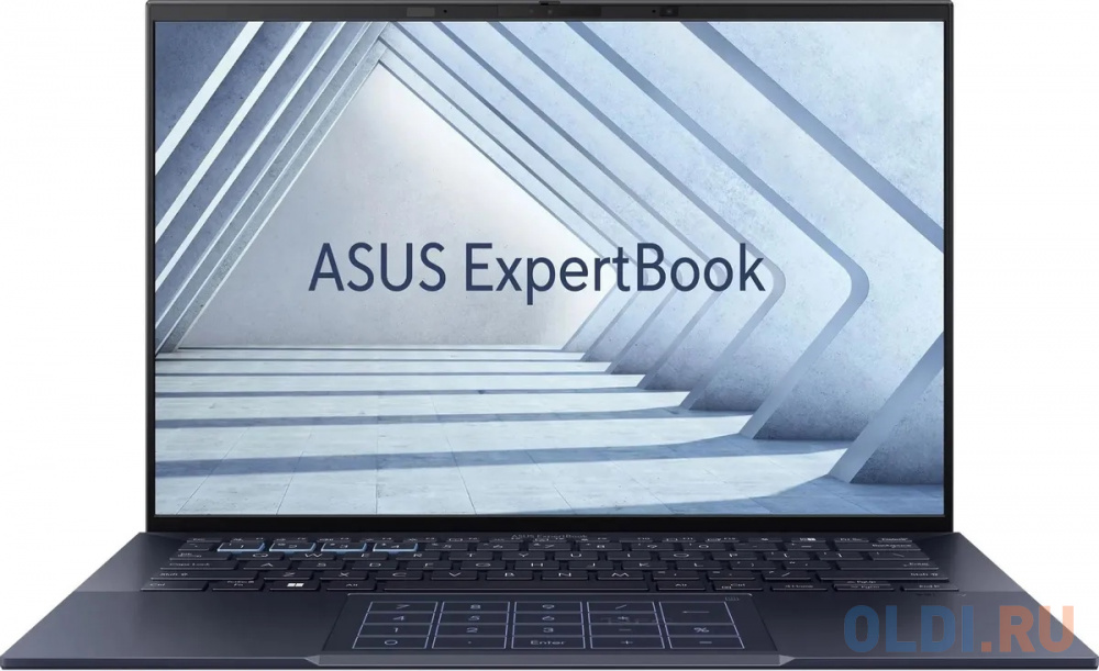 Ноутбук Asus ExpertBook B9 B9403CVAR-KM1218W Core 5 120U 16Gb SSD1Tb Intel Graphics 14" OLED WQXGA+ (2880x1800) Windows 11 Home black WiFi BT Cam