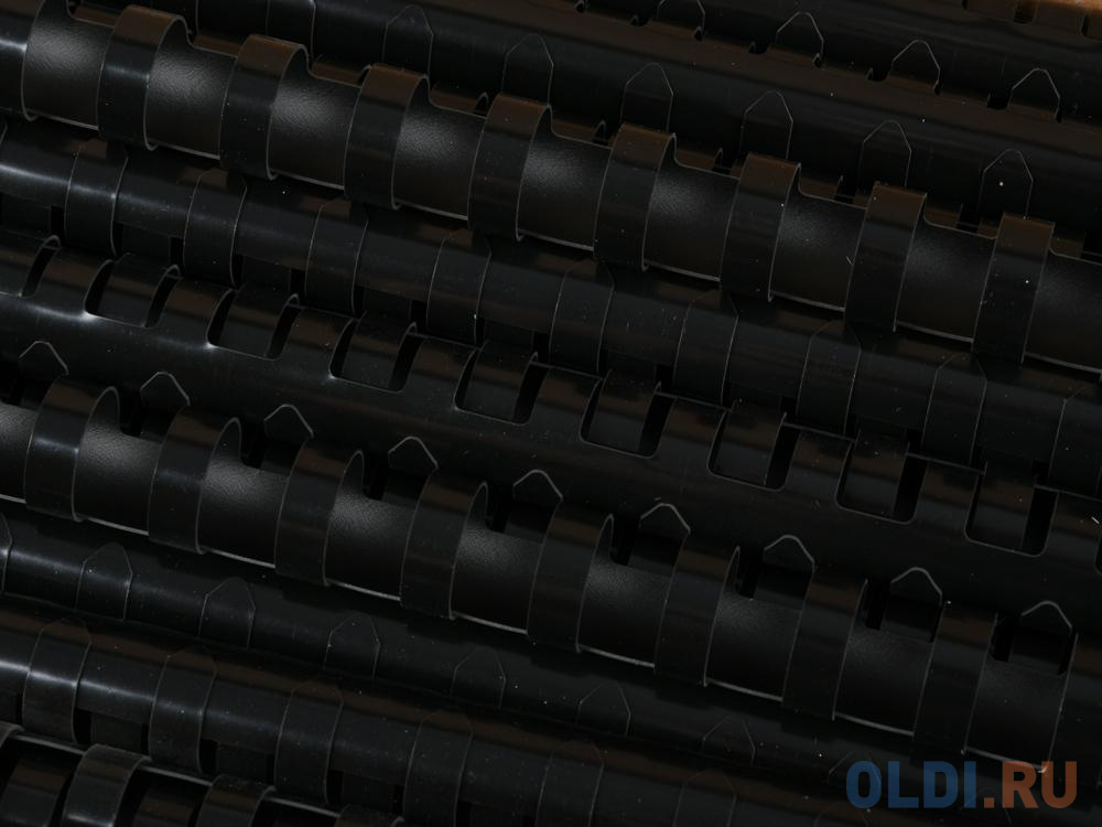 Пружины пластиковые 14 мм черные (90-111 лист) 100 шт, ГЕЛЕОС [BCA4-14B]