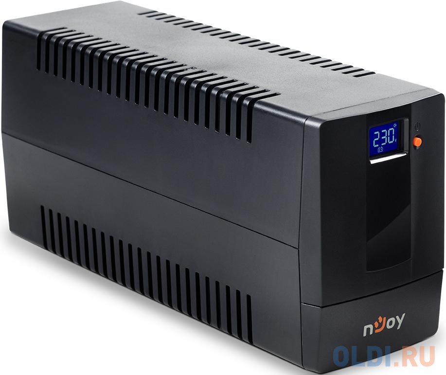 ИБП nJOY UPS 600VA Horus Plus 600 (эфективная мощьность 360Вт, LCD, ,батарея 7 Ач, 2 евро розетки) в Москвe