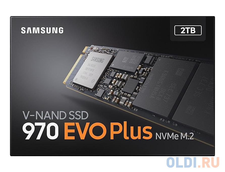 SSD накопитель Samsung 970 EVO Plus 2 Tb PCI-E 3.0 x4