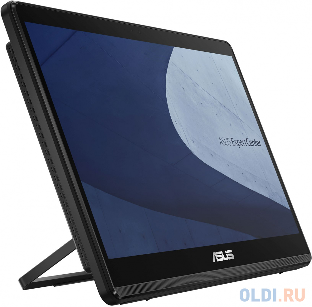 Моноблок Asus E1600WKAT-BD133M 15.6" HD Touch Cel N4500 (1.1) 8Gb SSD256Gb UHDG noOS GbitEth WiFi BT 65W Cam черный 1366x768