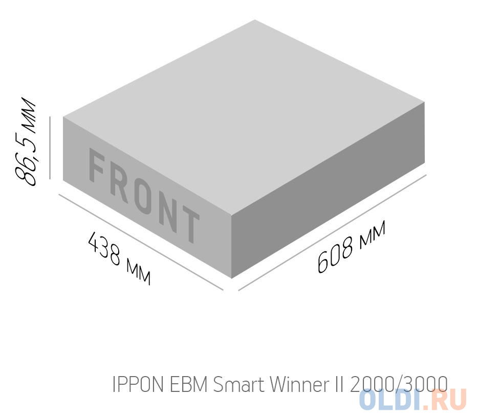 Батарея для ИБП Ippon Smart Winner II 2000/3000 BP 72В 14Ач в Москвe