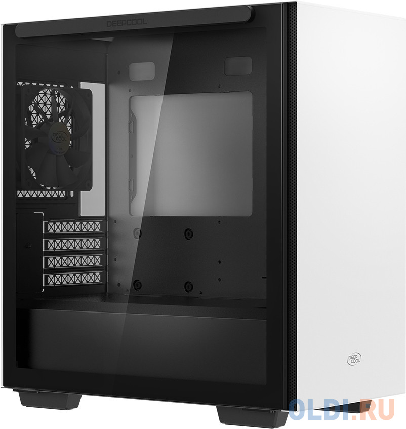 Корпус MiniTower Deepcool MACUBE 110 WH TG Winodw white mATX (R-MACUBE110-WHNGM1N-G1) в Москвe