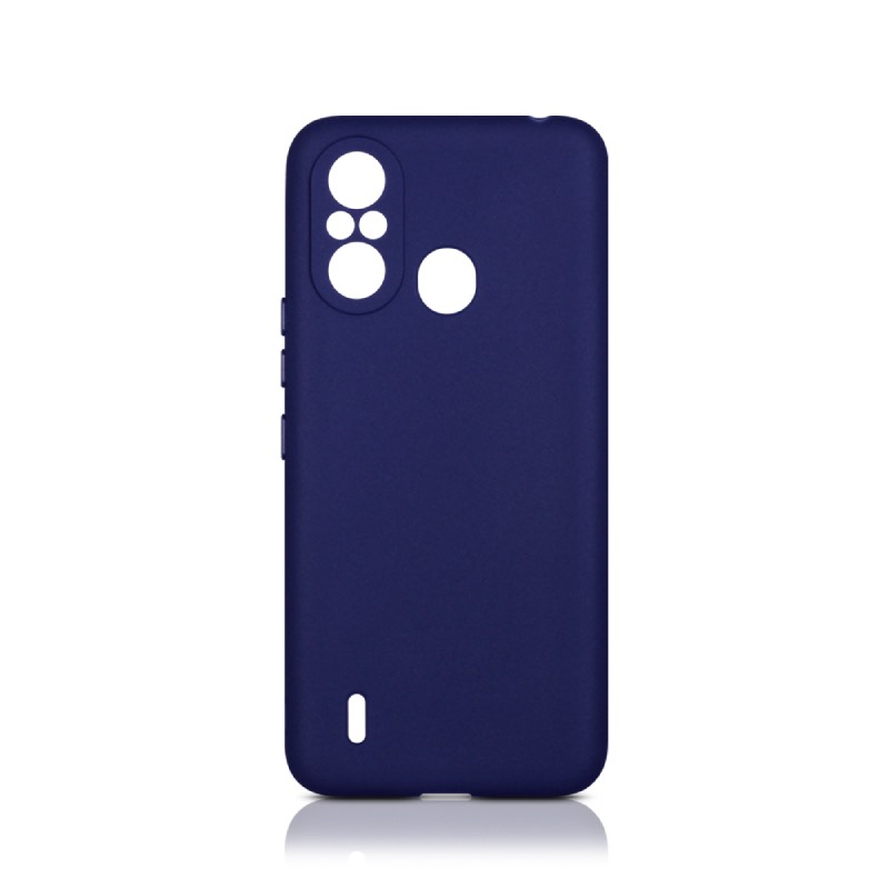 Чехол DF для Itel A49 Silicone Blue itCase-05