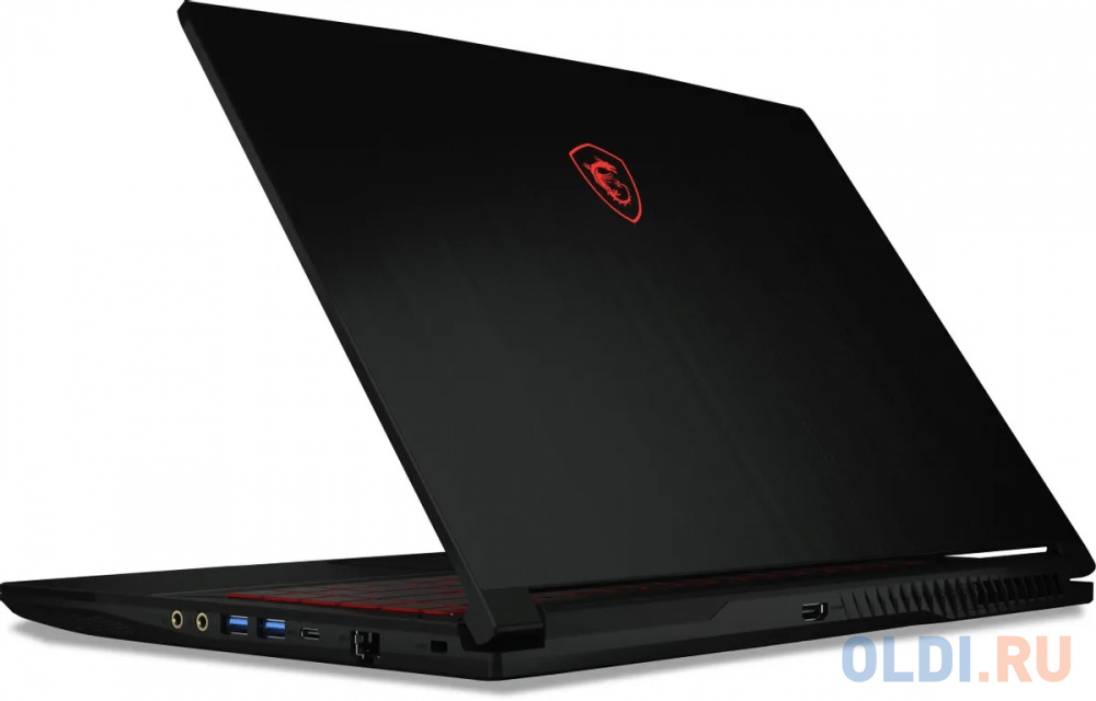 Ноутбук игровой MSI GF63 Thin 12UC-1036XRU, 15.6",  IPS, Intel Core i5 12450H 2ГГц, 8-ядерный, 16ГБ DDR4, 512ГБ SSD,  NVIDIA GeForce  RTX 3050 дл