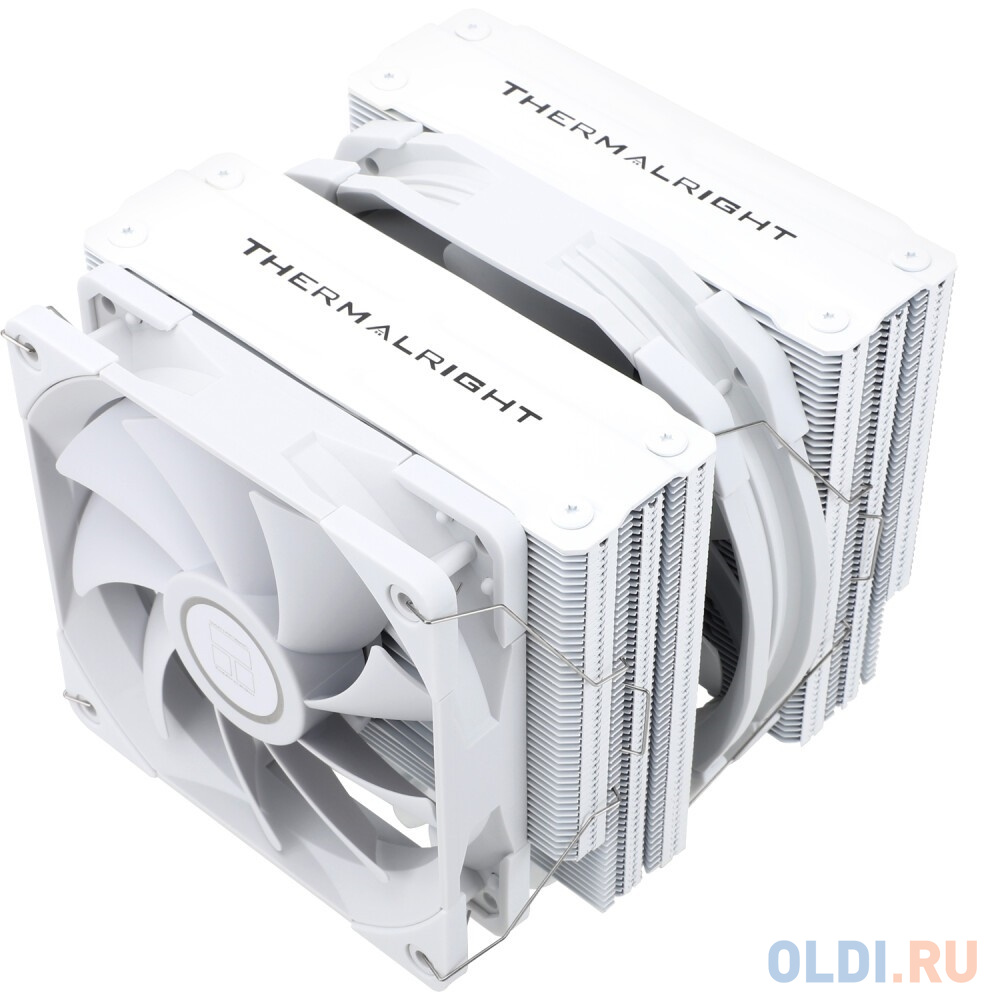 Кулер для процессора Thermalright Frost Spirit 140 White V3, высота 158 мм, 1500 об/мин, 26 дБА, PWM, белый