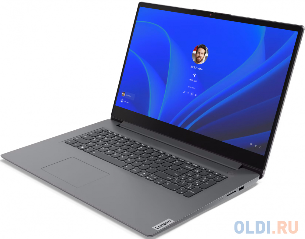 Ноутбук Lenovo V17 G4 IRU Core i3-1315U/8Gb/SSD512Gb/17.3&quot;/IPS/FHD/NoOS/grey  (83A2000URU)