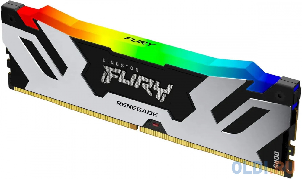 Модуль памяти DDR 5 DIMM 24Gb PC51200, 6400Mhz, Kingston FURY Renegade RGB XMP CL32 (KF564C32RS-24) (retail)