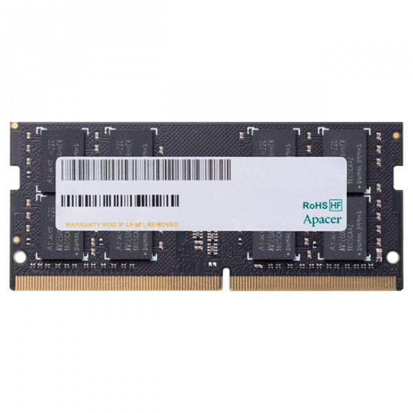 Память DDR4 SODIMM 8Gb, 2666MHz, CL19, 1.2 В, Apacer (AS08GGB26CQYBGH/ES.08G2V.GNH)