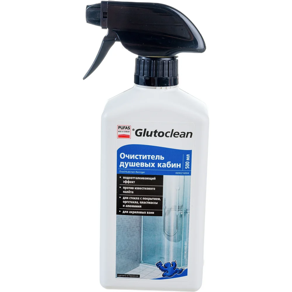 Очиститель душевых кабин Glutoclean