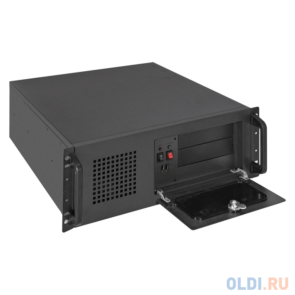 Серверный корпус ExeGate Pro 4U450-17 <RM 19", высота 4U, глубина 450, БП 800ADS, 2*USB> в Москвe