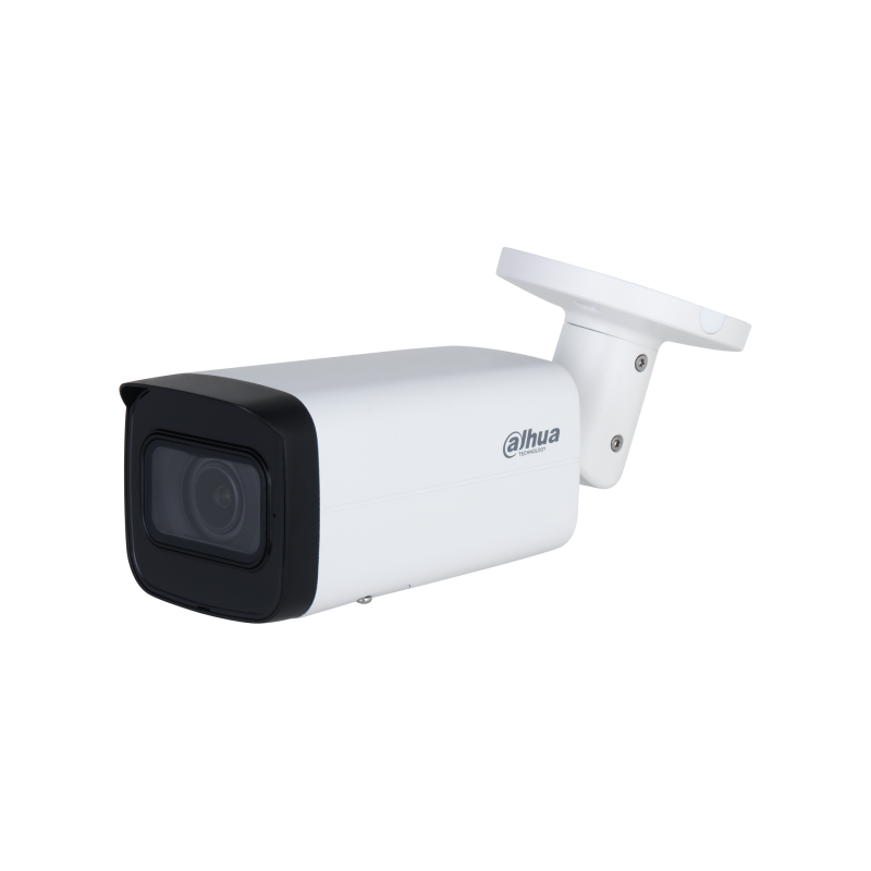 IP-камера DAHUA WizSense 2.7 мм - 13.5 мм, уличная, корпусная, 8Мпикс, CMOS, до 3840x2160, до 20 кадров/с, ИК подсветка 60м, -30 °C/+60 °C, белый (DH-IPC-HFW2841TP-ZAS)