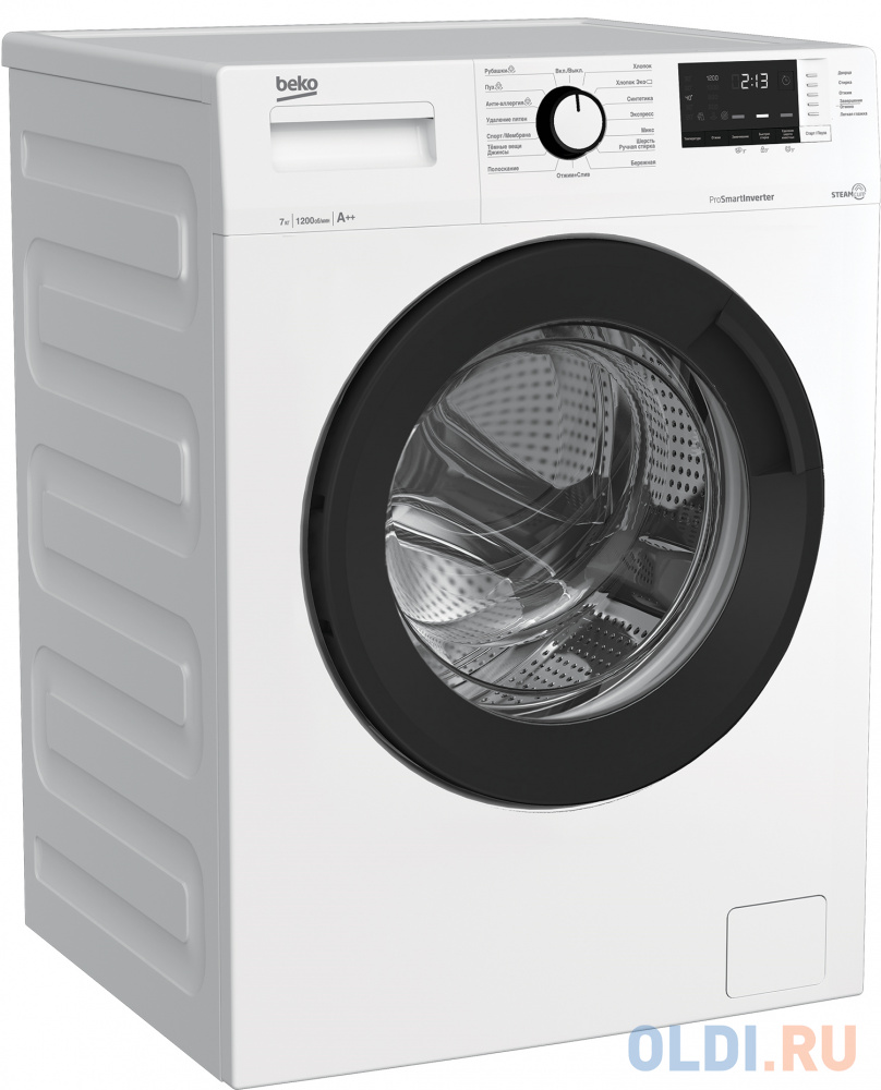 Стиральная машина Beko WSRE7612XAWI белый