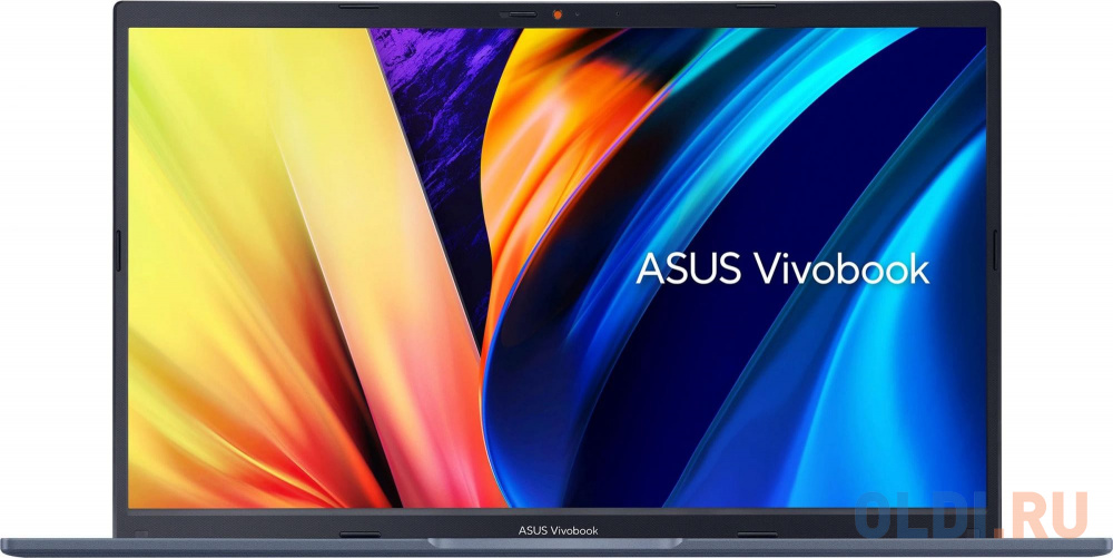 Ноутбук Asus VivoBook X1502ZA-BQ2345 Core i7 12700H 16Gb SSD512Gb Intel Iris Xe graphics 15.6" IPS FHD (1920x1080) noOS blue WiFi BT Cam (90NB0VX