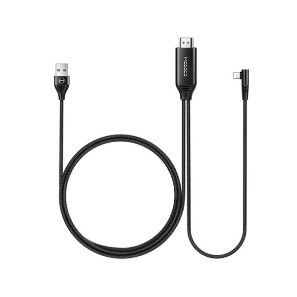 Кабель Mcdodo Shadow Series Lightning - HDMI, 2 метра, чёрный в Москвe