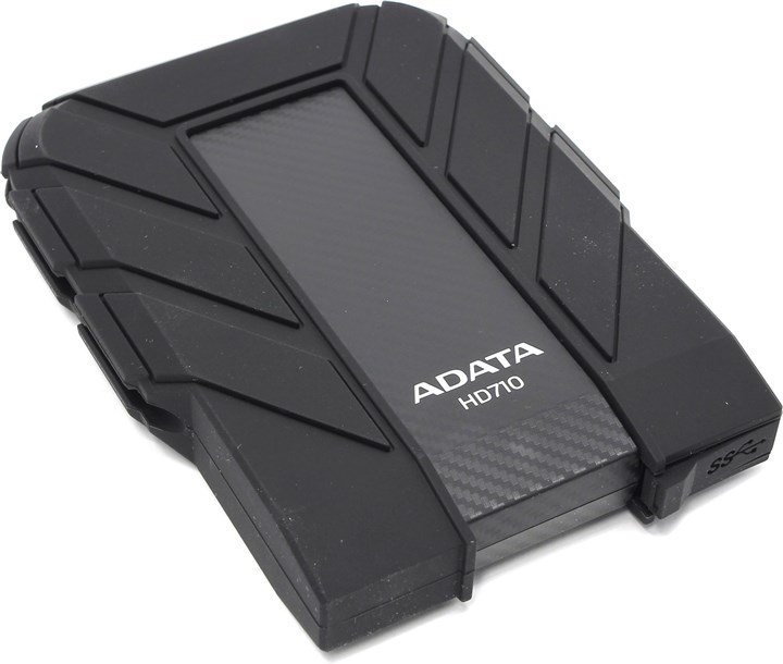 Внешний жесткий диск (HDD) ADATA 1Tb HD710, черный (AHD710-1TU3-CBK)