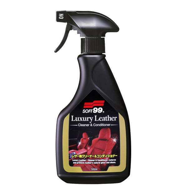 Очиститель SOFT99 Luxury Leather Cleaner & Conditioner, 0.5 л, (спрей), (10335)