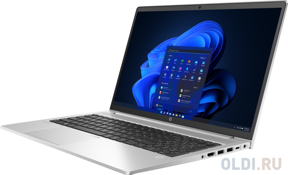 Ноутбук HP Probook 455 G9 <7J0N9AA> Ryzen 5 5625U/16Gb/512Gb SSD/15.6 FHD IPS/FPR/Cam HD/DOS