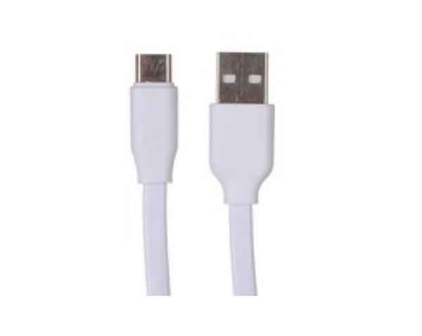 Дата-кабель Red Line USB - Type-C (2A), белый плоский