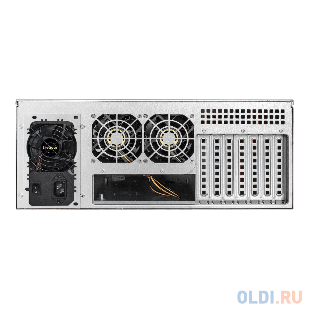 Серверный корпус ExeGate Pro 4U650-010/4U4139L <RM 19", высота 4U, глубина 650, БП 500RADS, USB>