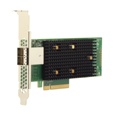 Адаптер HBA Broadcom HBA 9400-8e, SAS/SATA 12G, 8-port (miniSAS HD), PCI-Ex8, OEM (05-50013-01 BULK)