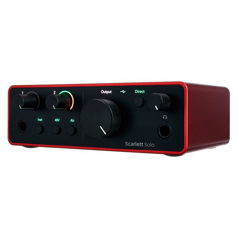 Аудиоинтерфейс Focusrite Scarlett Solo 4th Gen 386999 в Москвe