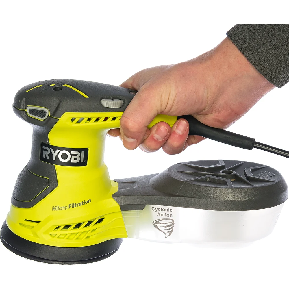 Эксцентриковая шлифмашина Ryobi