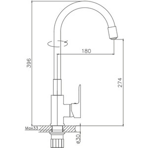 Кухонная мойка и смеситель GreenStone GRS-18k-308 Haiba HB70112-7 черная