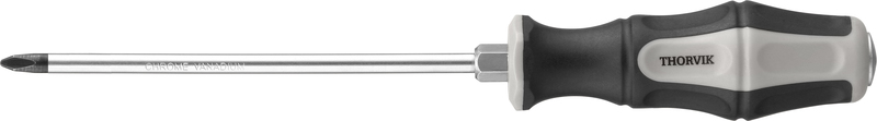 Отвертка ударная крестовая PH2x150мм, CrV, магнитный наконечник, Thorvik SDPG215 (52170)