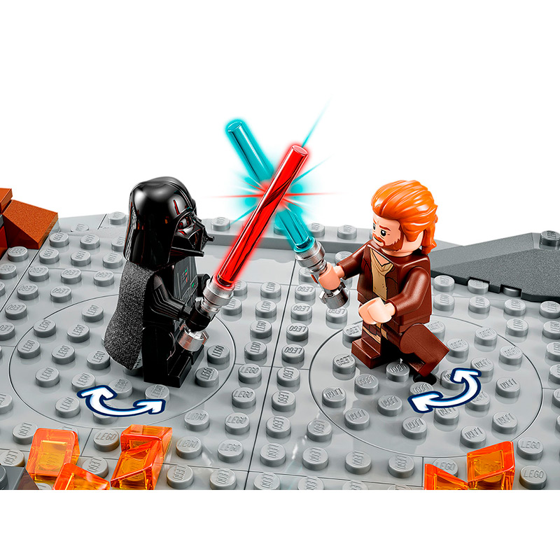 Конструктор Lego Star Wars Оби-Ван Кеноби против Дарта Вейдера 408 дет. 75334