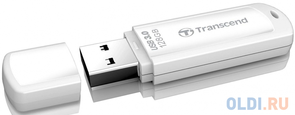 Флешка USB 128Gb Transcend Jetflash 730 TS128GJF730 белый в Москвe