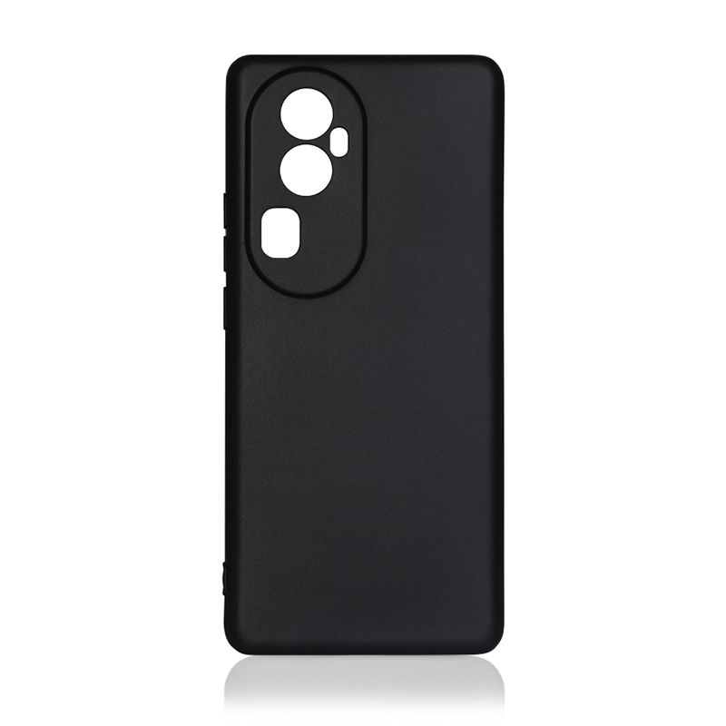 Чехол DF для Oppo Reno 10 Silicone Black oCase-15