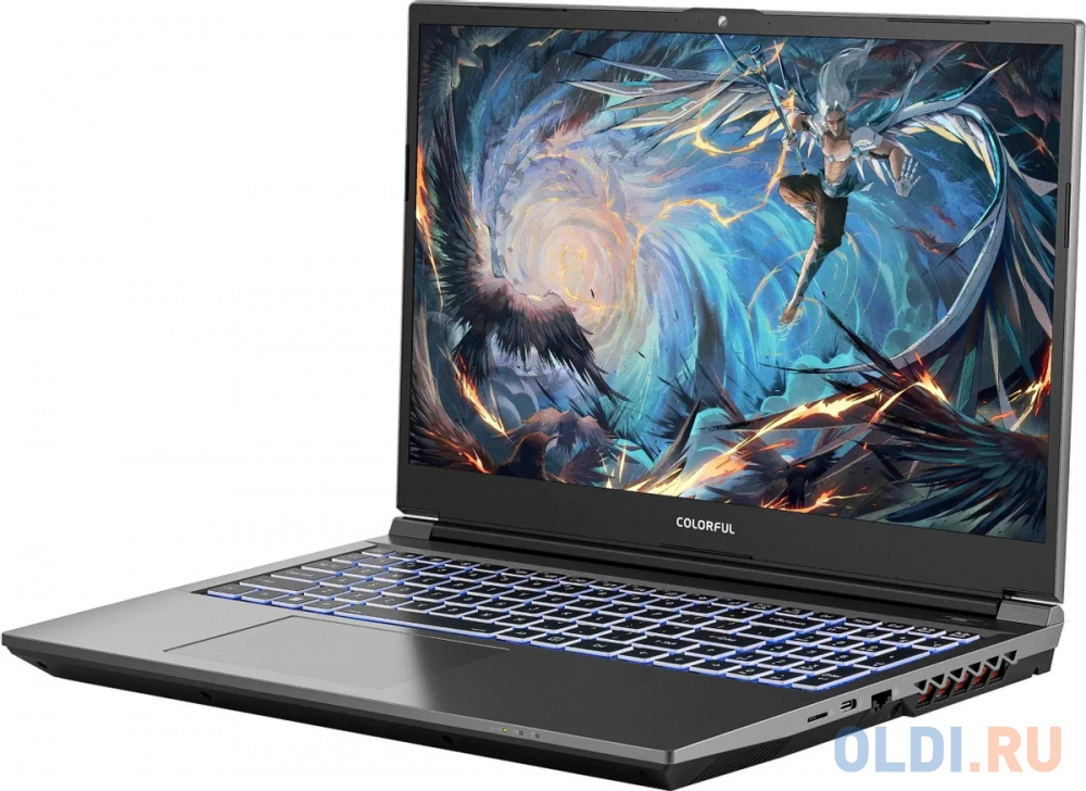 Ноутбук Colorful EVOL X15 AT 23H1-HJ76B16512E-G-RU-KA Intel Core i7-13620H/16Gb/SSD512Gb/RTX 4060 6G/15.6&quot;/IPS/QHD/165Hz/Win11/Grey (A1020540 в Москвe