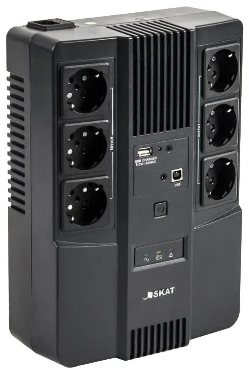 ИБП Бастион SKAT-UPS 800 AI black (SKAT-UPS 800 AI)
