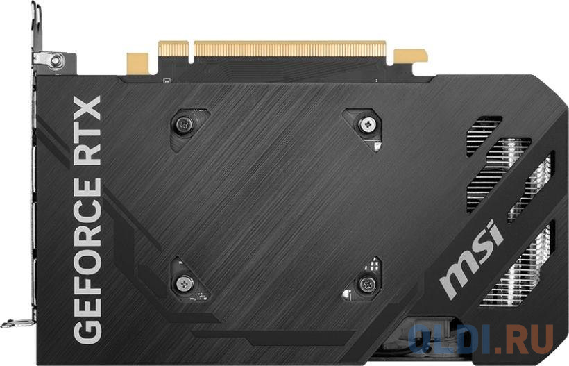 Видеокарта MSI PCI-E 4.0 RTX 4060 Ti 8G VENTUS 2X BLACK E1 NVIDIA GeForce RTX 4060TI 8Gb 128bit GDDR6 2535/18000 HDMIx1 DPx3 HDCP Ret