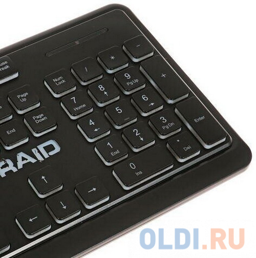 Клавиатура Defender RAID GK-778DL RU Black USB в Москвe