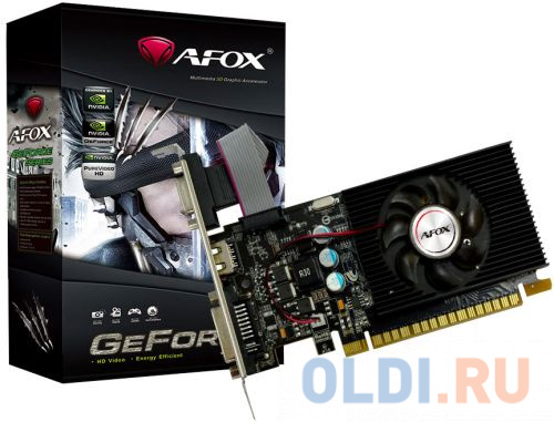 Видеокарта Afox GeForce GT 220 AF220-1024D3L2 1024Mb