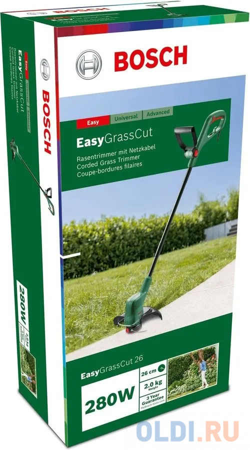 Триммер электрический Bosch EasyGrassCut 26