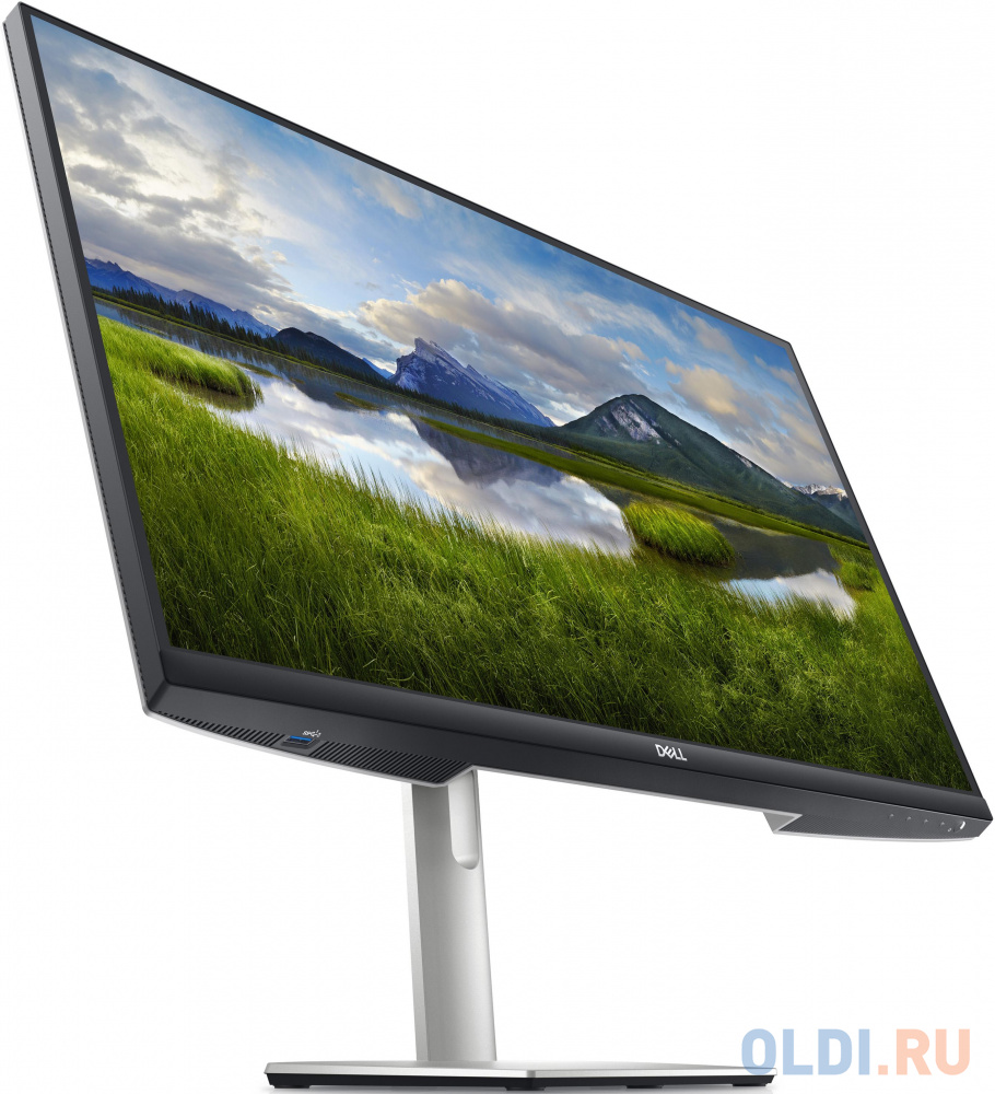 Монитор 27" DELL S2722DC черный серебристый IPS 2560x1440 350 cd/m^2 4 ms HDMI Аудио USB USB Type-C 2722-7609