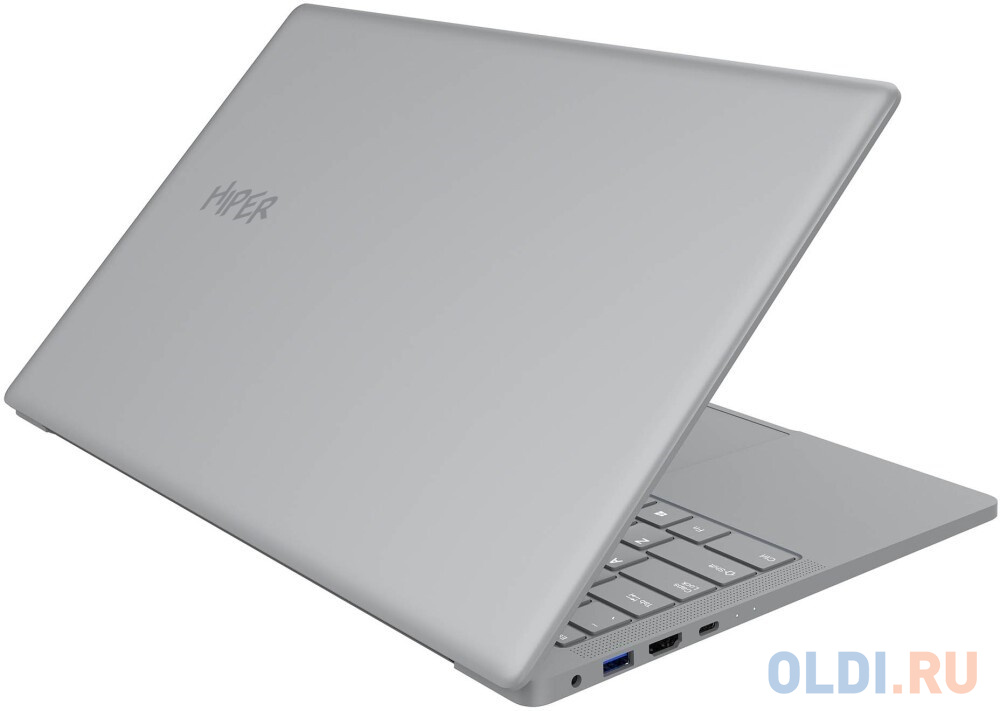 Ноутбук HIPER DZEN 15.6" 1920x1080 Intel Core i5-1135G7 SSD 512 Gb 16Gb Intel Iris Xe Graphics серебристый Windows 10 Professional H1569O5165WMP