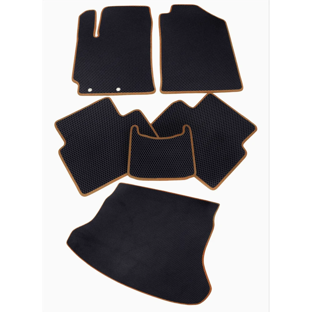 Коврик в салон и багажник для Honda Accord VII 2002-2009 Vicecar