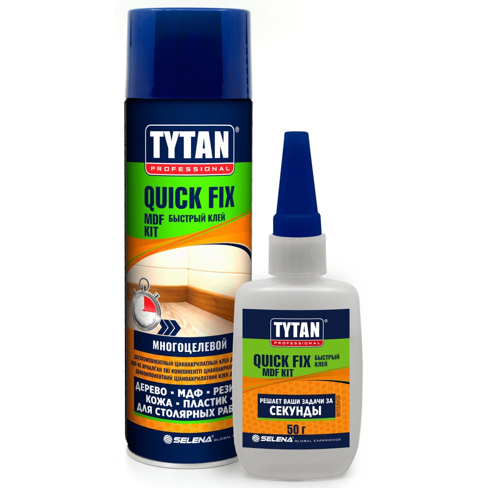 Двухкомпонентный цианакрилатный клей для МДФ Tytan