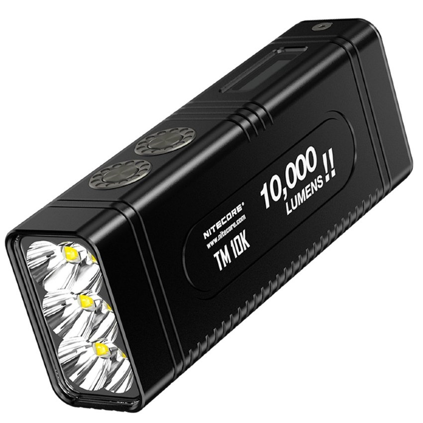 Фонарь ручной Nitecore TM10K (17683) 10000mAh 4800mAh