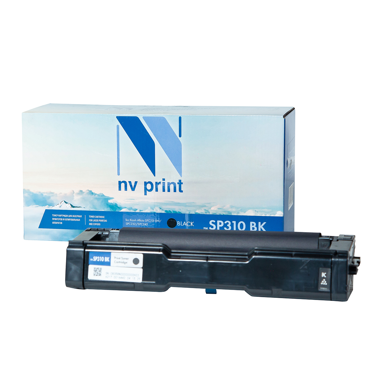 Картридж NVP совместимый NV-SP310 Black для Ricoh Aficio SPC231DN/SPC232/SPC242 (6500k)