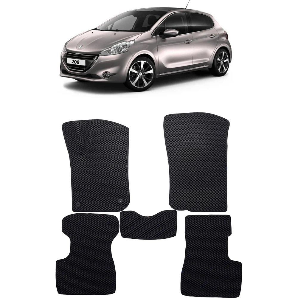 Ковры в салон автомобиля peugeot 208 i 2012 - 2015 Eva Smart 3256-B5B2-S <vendorcode>