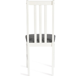 Стул TetChair Sweden многослойная фанера 41x40x99 см white ткань темно-серая (150) разобранный